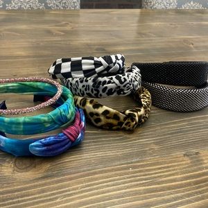Lot of 8 head bands - hair accessories